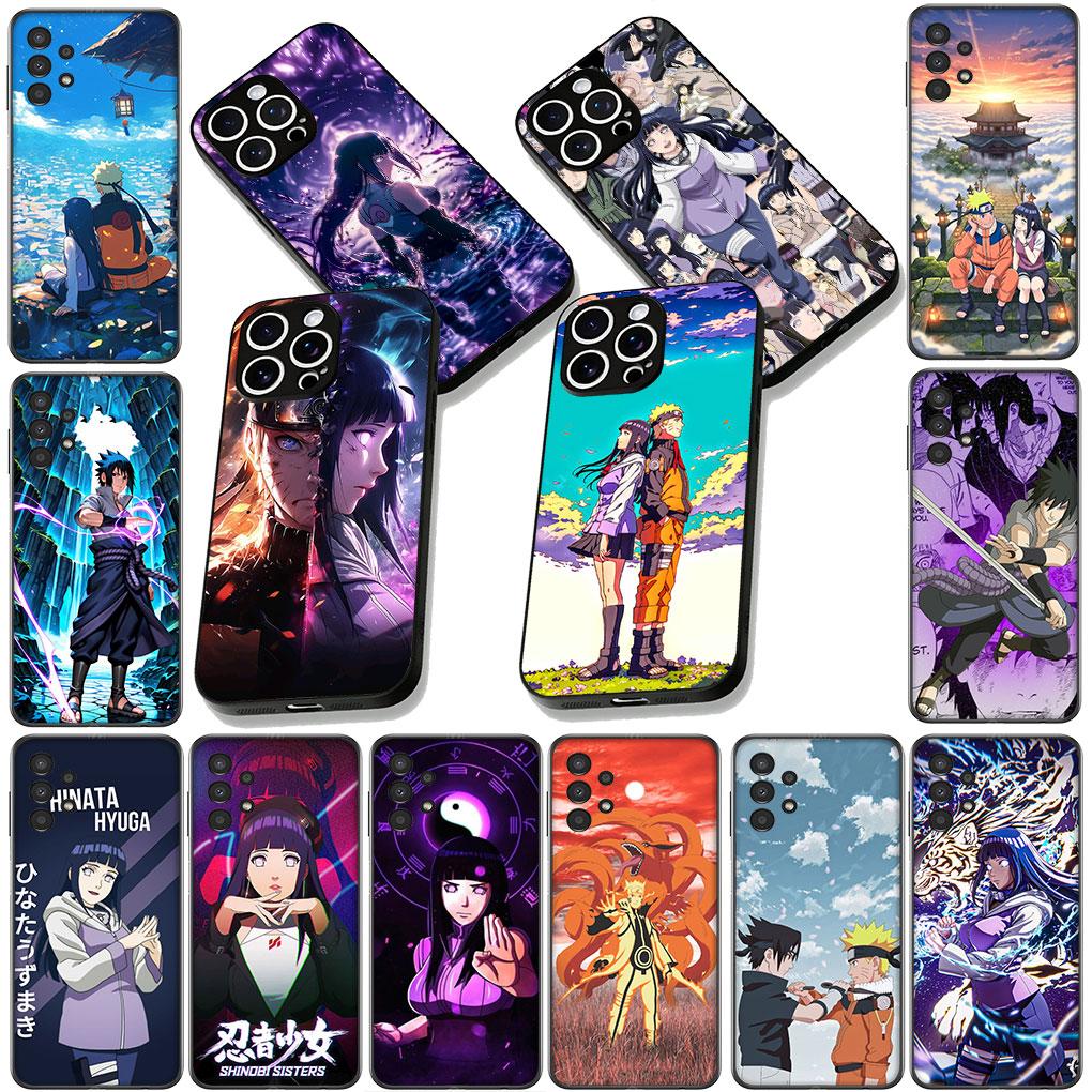 Hinata Hyuga Narutos Uchiha Sasuke Phone Cover for Motorola Moto G86 G14 G35 G34 G45 G55 G64 G75 G85 G24 G15 G54 G57 Power Case