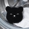 4 Pcs Black Pet Hair Remover Bear Shape Cleaning Sponge Fur Remover Laundry Adhesive Film  Sofa