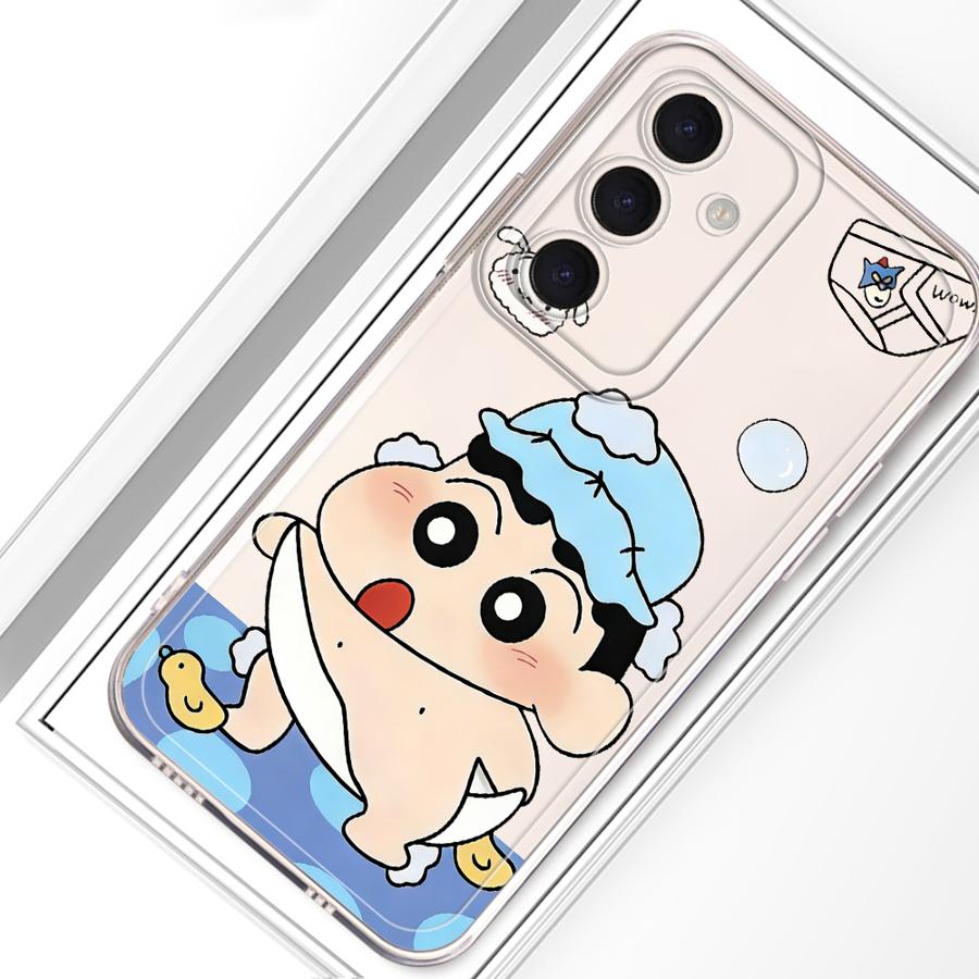 Cartoon Crayons Shinchan Phone Cover Case for Samsung Galaxy A52 A31 A54 A15 A14 A16 A26 A24 A33 A52 A36 A13 A56 A50 A34 A35 A25