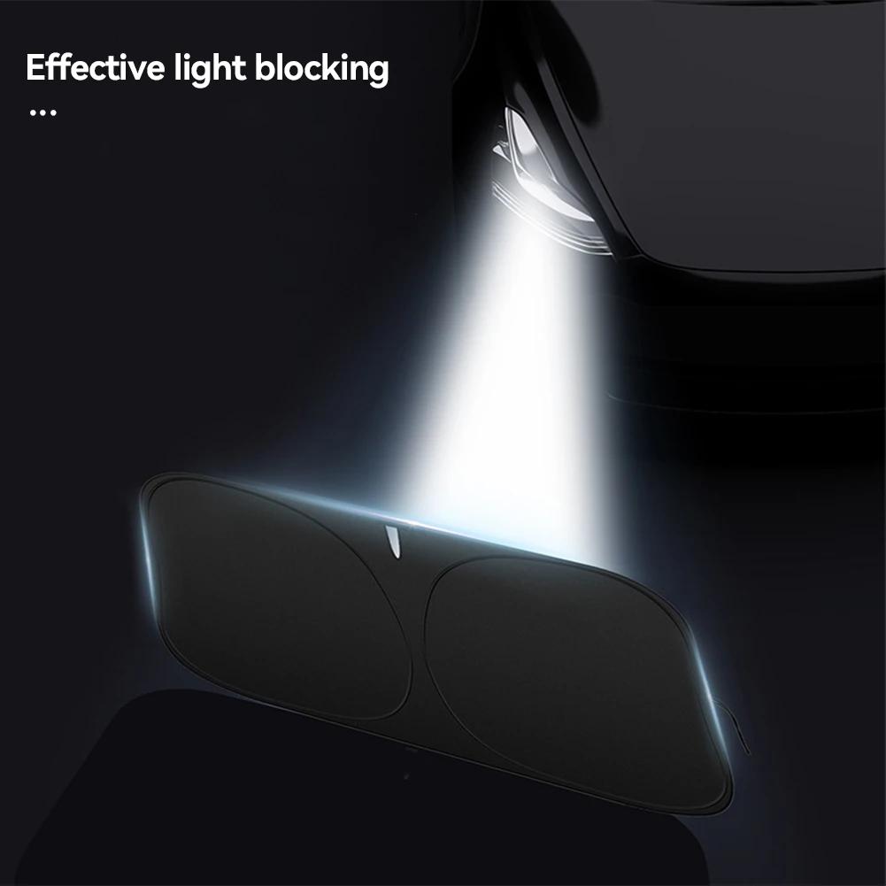 Car Front Window Sunshade Cover Sun Shade Windshield Visor Windscreen Folding Auto UV Protection Curtain Styling Accessories