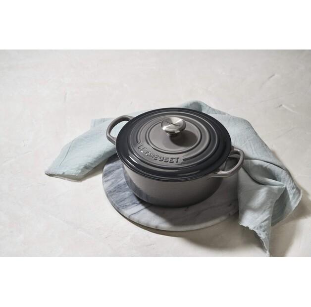 Жаровня Le Creuset Signature круглая 20 см кремень 2,4 л (21177204442430)