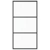 Vidaxl Sliding Door With Hardware, EsG Glass And Aluminium, 102X205 Cm
