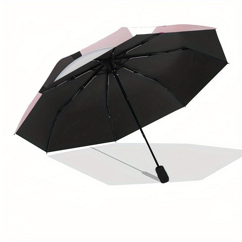 1pc Panda Bow Themed High-quality Umbrella,Automatic Opening and Closing Umbrella,Multi-functional Umbrella G0811252
