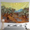 Van Gogh Oil Painting Wall Tapestry Multi Pattern Soft Background Home Decor Multi Size Wall Hanging Aesthetic