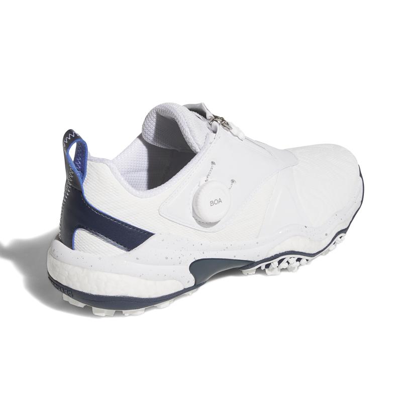 Adidas CodeChaos Boa Comfortable Sports Shock Absorption Non-Slip Support Low Top Golf Shoes Men Golf Shoes White Blue IH8443