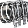 Working Range T-Bolt Stainless Steel Clamp Fit for 3.0'' ID Turbo Intercooler Ho