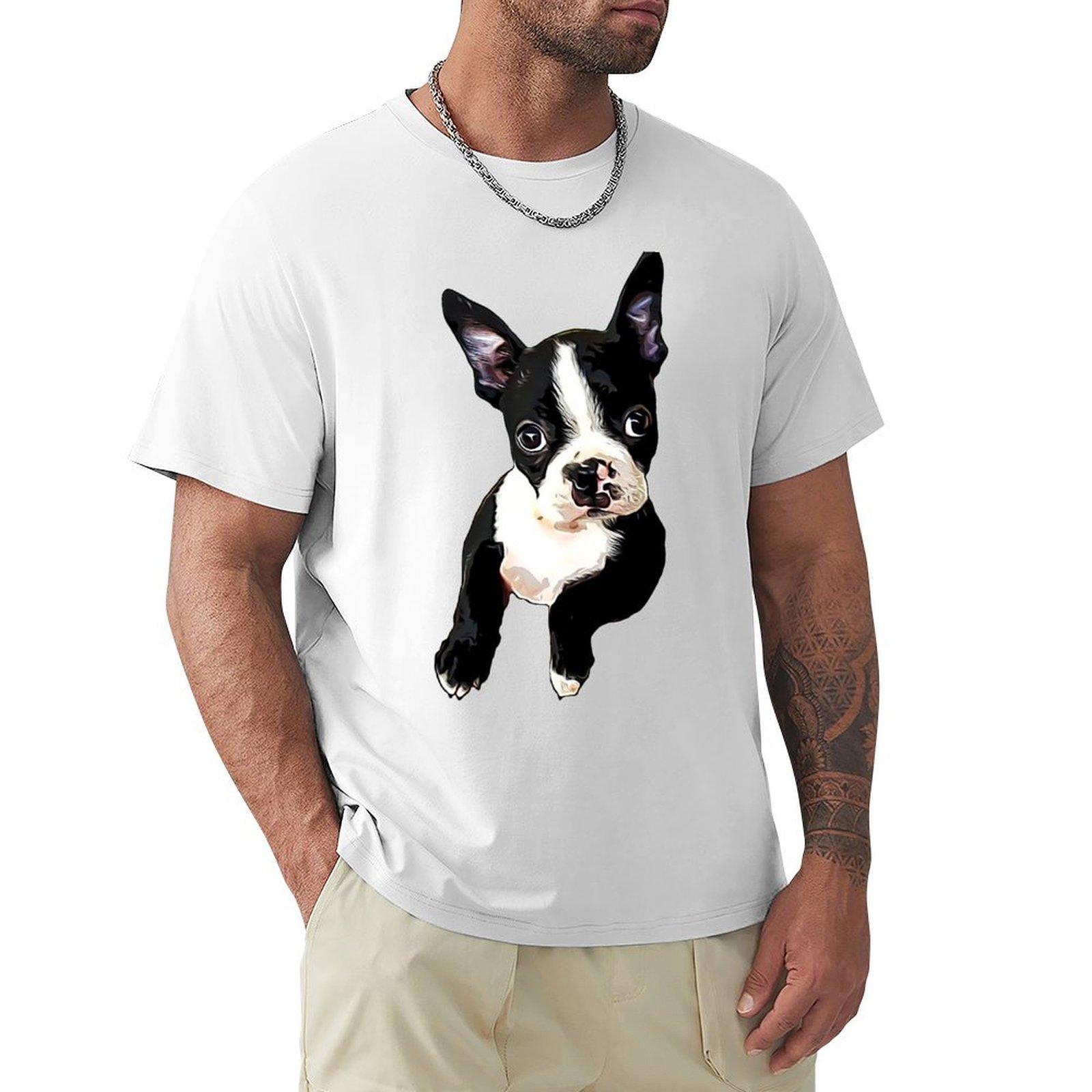 Boston Terrier Cutie Tshirt Athletic Quick Dry Tshirt For Unisex S