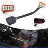 L41A High Performances Vehicle Halogen Headlight Wiring Harness Cable Connector 12 Pin for 7L6971071A Front Light Upgrading