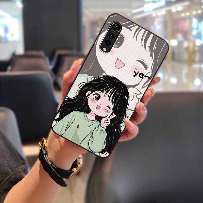 Soft Case Anti-knock Phone Case For LG Velvet 4G/5G Shockproof Full Wrap Protective Cute Dirt-resistant Durable Silicone