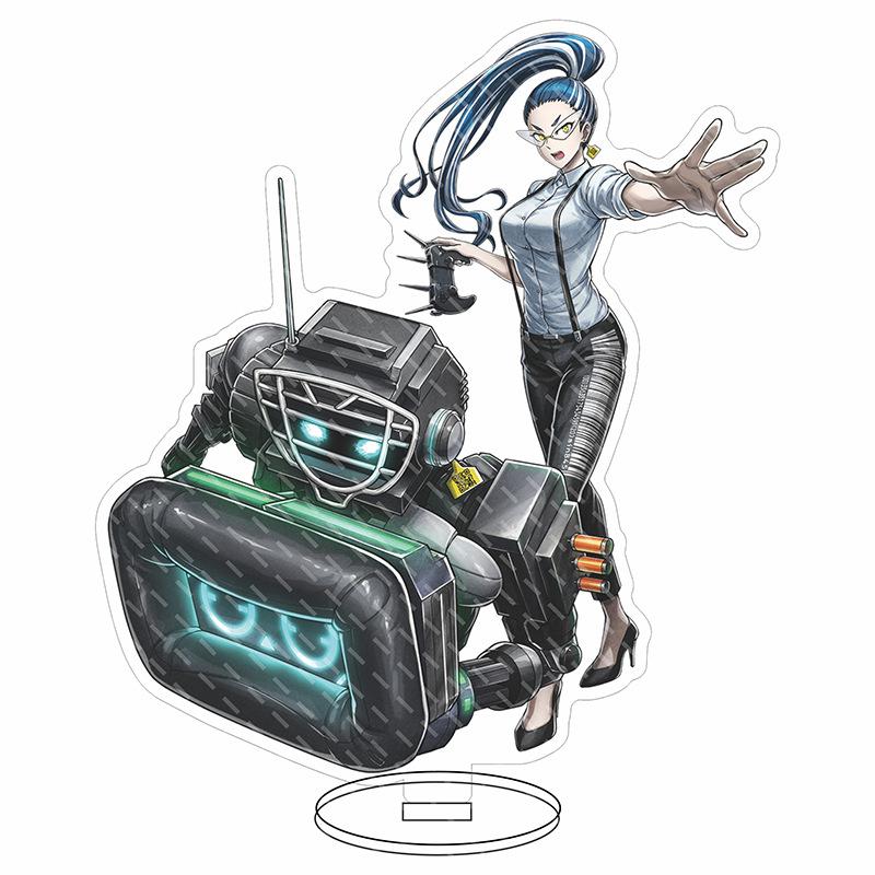 Tribe Nine V3 Acrylic Tookyo Game Related Product Stand Model Plate Decoration Originality Desk Figure Display New Collection