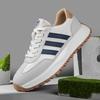 Three Bars, Four Seasons High-quality Rubber and Plastic Platform Mesh Forrest Gump Shoes, Comfortable Sports Trendy Shoes