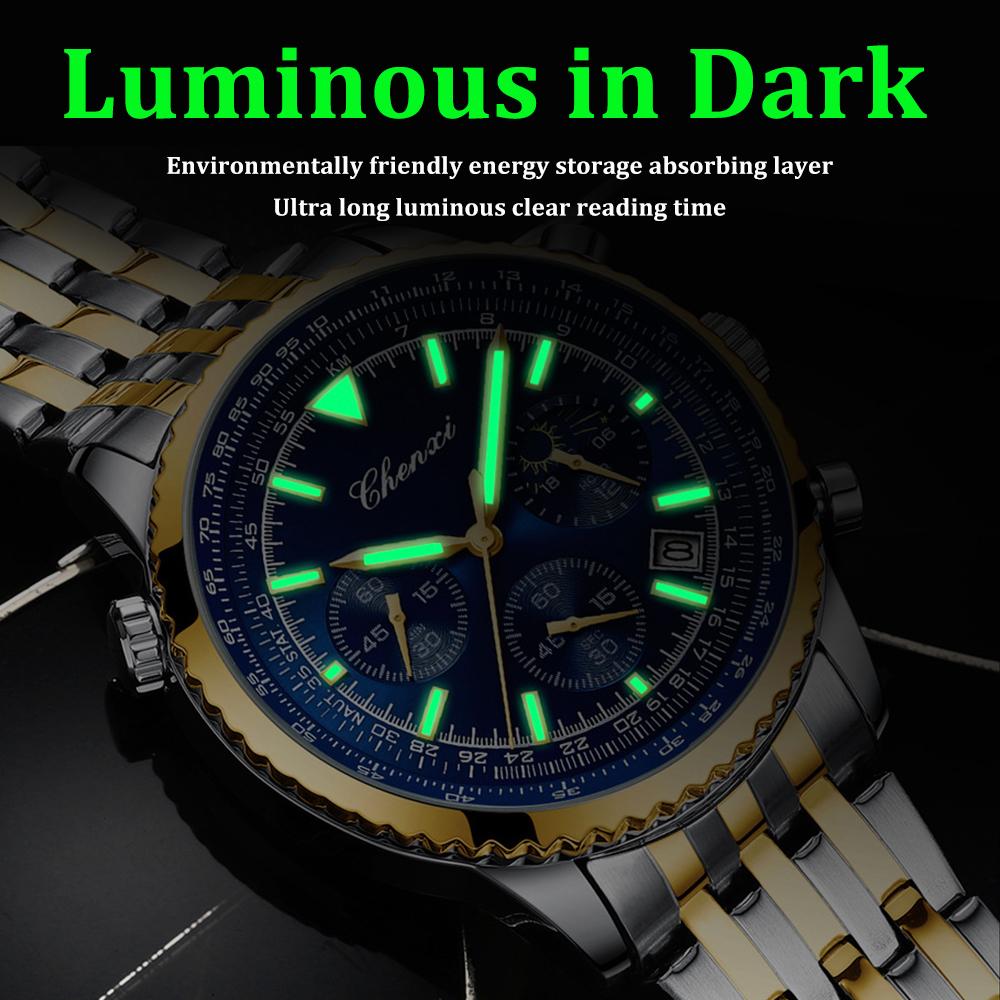 Watch for Men Fashion Waterproof Men Watch Sports Watches Mens Quartz Wristwatch Clock Men's Gift Relogio Masculino+Box