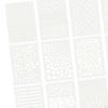 12Pcs Painting Stencils Drawing Templates Adult Decor Hollow Furniture