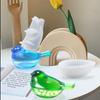 FineInno Bird Storage Box Resin Mold 3D Animal Silicone Molds Jewelry Jar Epoxy Casting Mould with Lid DIY Bottle Candle Holder Trinket Container