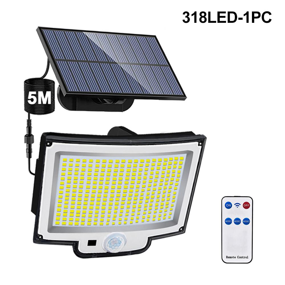 

Solar Lights Outdoor 106/400LED Remote Solar Security Lights Motion Sensor Waterproof Solar Powered Flood Light Yard Shed Garage