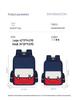 Custom Logo Backpack for Kindergarten & Elementary Students - Double Shoulder Bag for School, Training & Coaching Classes