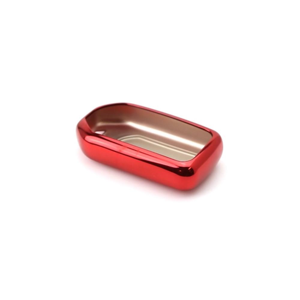 Chrome Red TPU Key Fob Case For Honda Accord Civic Pilot CRV HRV Odyssey, etc