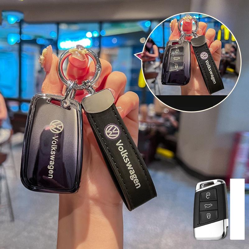 2026 Hot For VW VOLKSWAGEN Fashions TPU Car Key Cover Case Holder Shell Protection For VW Volkswagen  Magotan Passat B8 Tiguan M