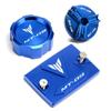 For Yamaha MT09 mt 09 07 2014- MT07 -2023 Accessories Motorcycle Front and Rear Brake Tank Cap + Engine Oil Filler Cap