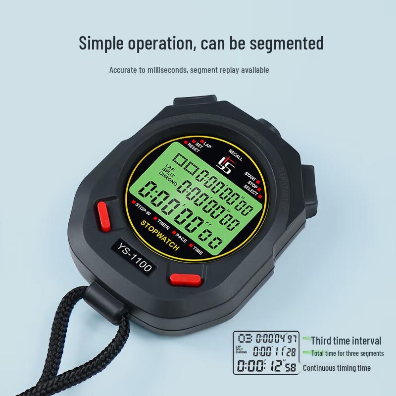 Suhuawei Luminous Digital Stopwatch Timer