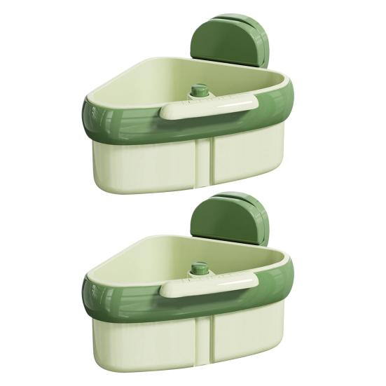 Suction Cup Kitchen Sink Strainer Basket Large Capacity Simple Installation Corner Sink Trash Catcher Sponge Holder