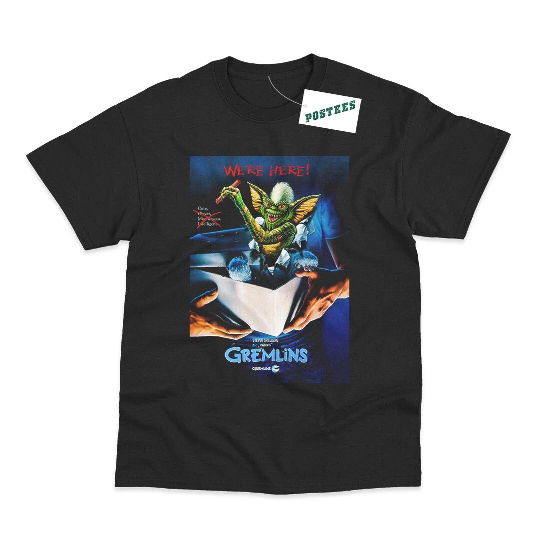 Retro Movie Poster Inspired by Gremlins DTG Printed T-Shirt M
