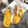 27 Colors Japanese Streetwear Socks Women's Bow Socks Fashion Female Patchwork Candy Color Short Socks Cute Ladies Knot Sokken