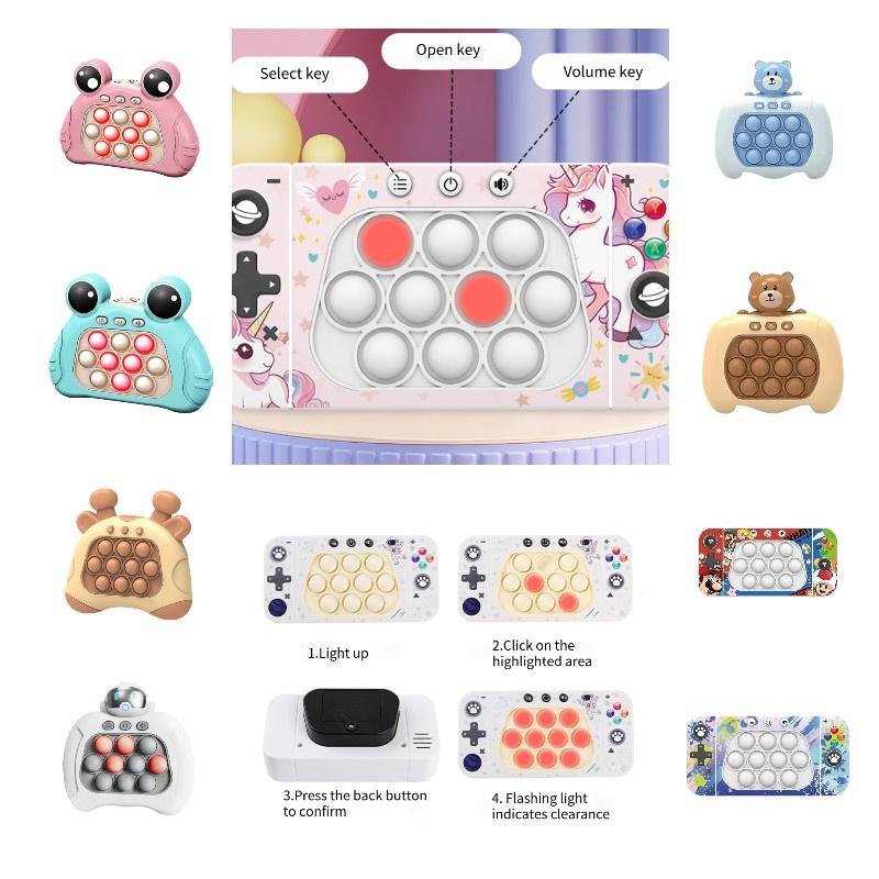 Speedy Mole Whacking Game Console For Kids Fun And Educational Toy For Puzzle Lovers