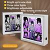 Anime Cartoon Photo Frame Anime Lamp LED Light Box Namikaze Minato Gaara Figure Room Decoration Three Color Lamp Anime Toy Gifts