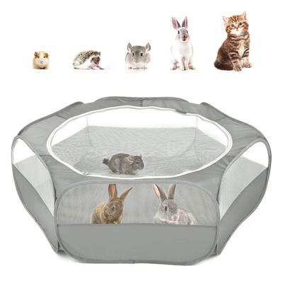 Pawaboo Pet Playpen, Foldable Small Animal Fence, Playpen, Pet Cage, Animal Friend Room, Play Circle, Outdoor/Indoor Use, Pet Enclosure, Animal Enclos