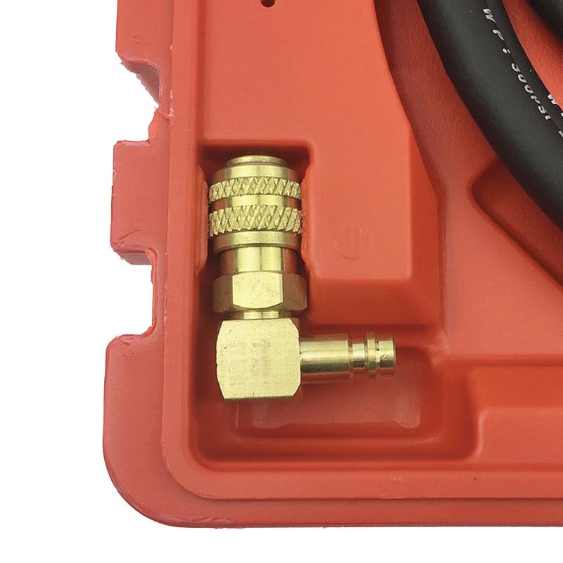 Oil Pressure Tester Kit Professional Oil Pressure Gauge Tool for Engine Diagnostic Test with Hose Adapters & Carry for C