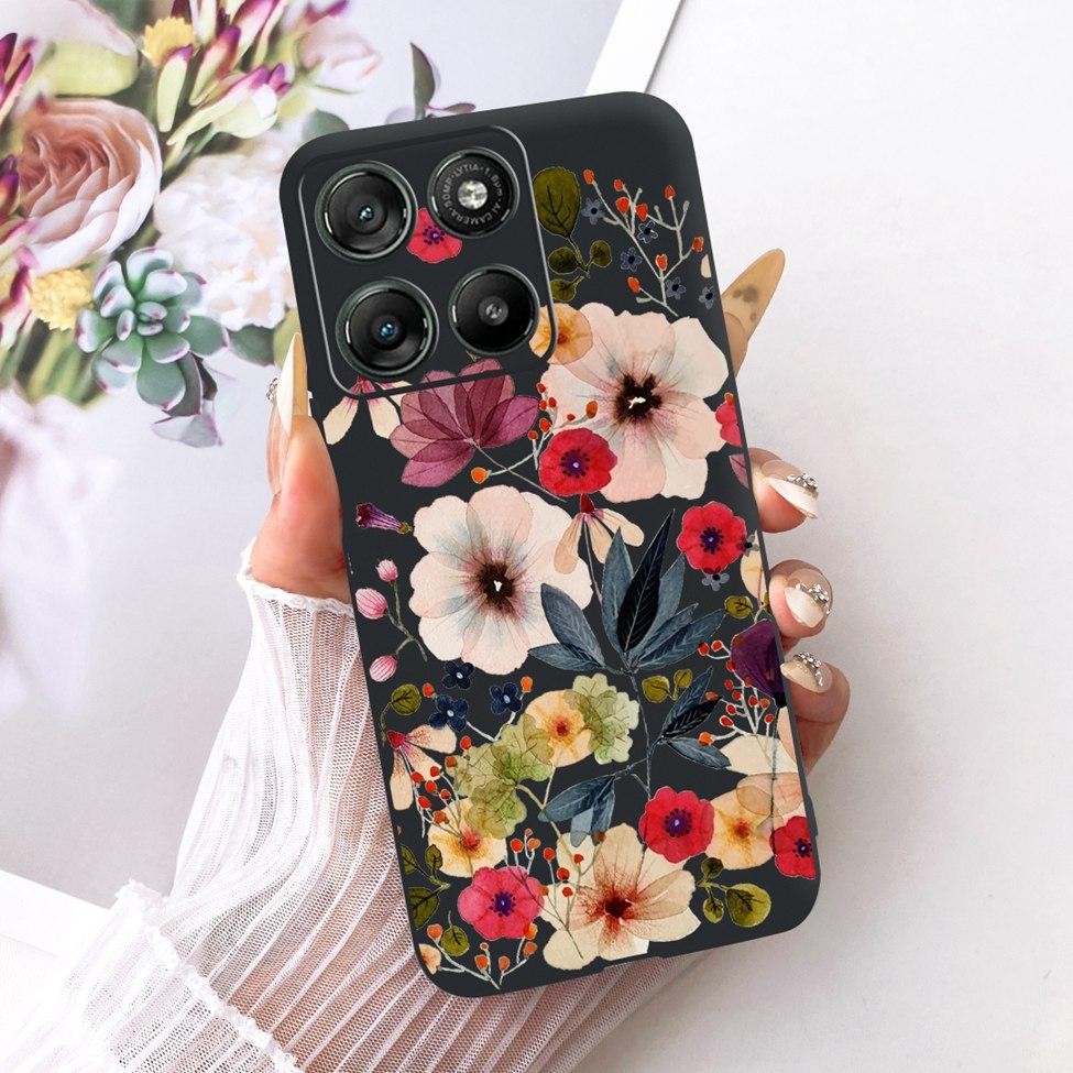Per Moto G57 Power 5G Custodia Cover Moda Farfalla Gatto Carino Fresco Dipinto Morbido Funda Per Motorola Moto G57 Power 5G Cover del Telefono