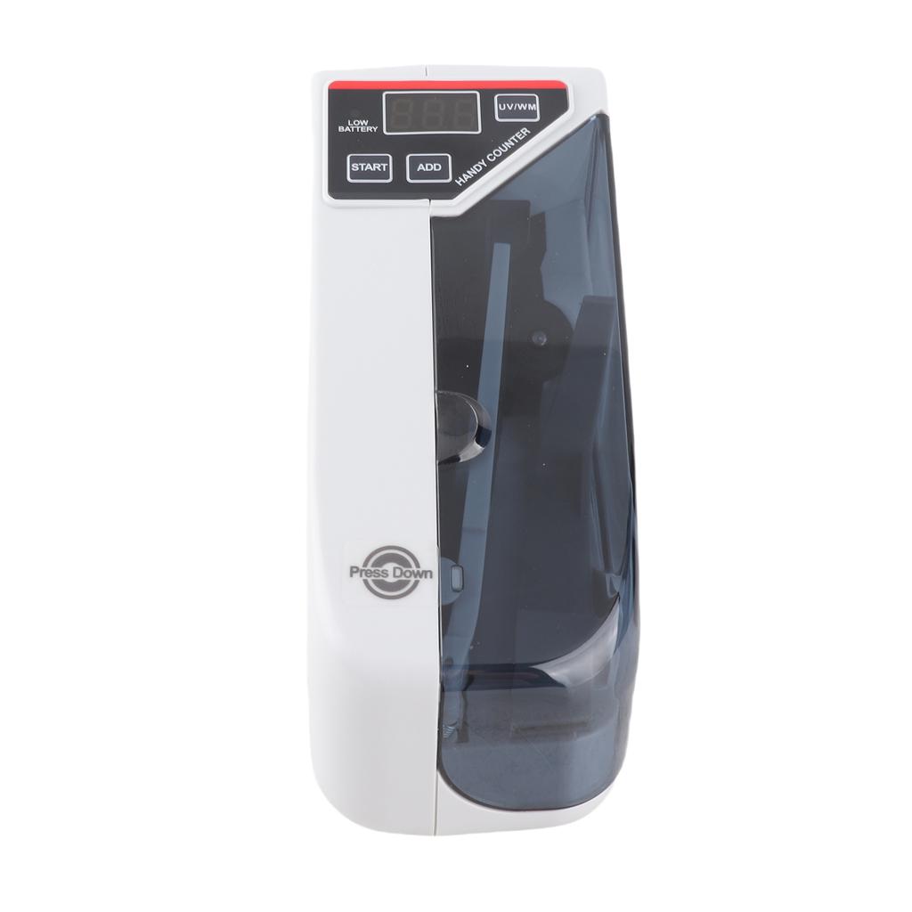 Handy Bill Cash Banknote Counter Money Currency Counting Machine AC Or Battery Powered