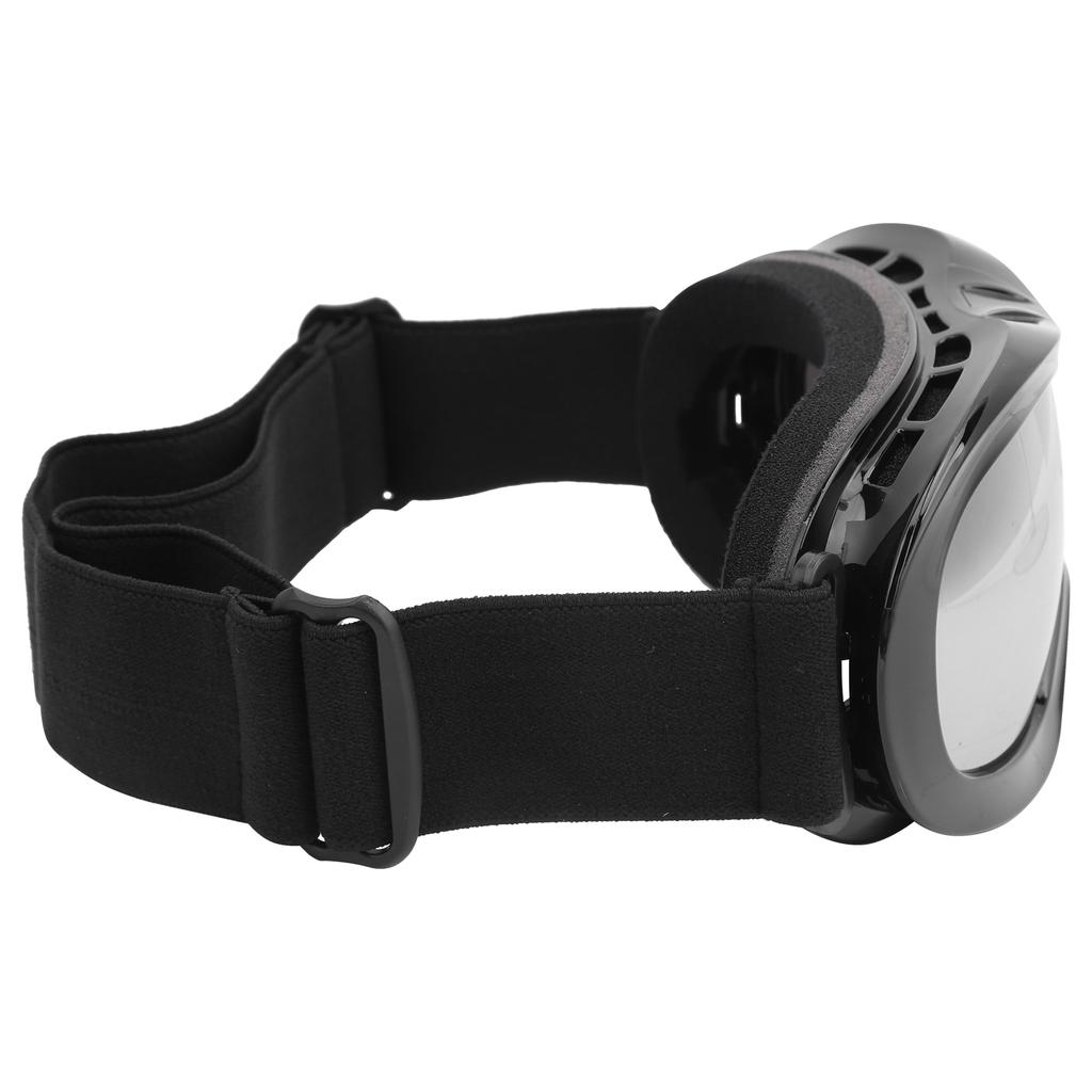 Children Ski Snowboard Goggles DoubleLayer Lenses AntiFog UV Protection Snow Goggles(Silver )