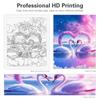 RUOPOTY Paint By Numbers For Adults Beginner Kits Acrylic Paint On Canvas Number Painting Swan For Home Diy Gift 40x50cm