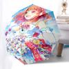 1pc Love Live! Umi Sonoda Outdoor Umbrella - Automatic Opening/Closing, Portable 3-Fold Design, 8-Rib Iron Frame, Perfect Gift for Fans, Travelers, Da