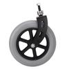 10-Zoll-Roller-Vorderradrolle, universelle PU-Radnabe, massive PVC-Rolle als Ersatz für Einkaufswagen