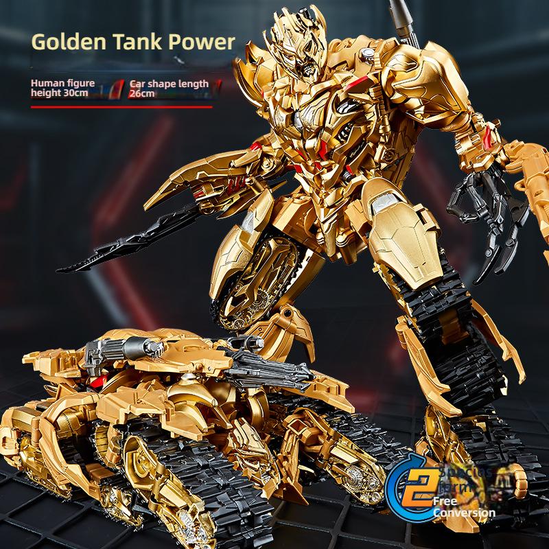 30cm Transformation Megatron Optimus Prime Bumblebee Deformation Movie G1 Anime Figure Action Figure Alloy Robot Mode Toys Gifts