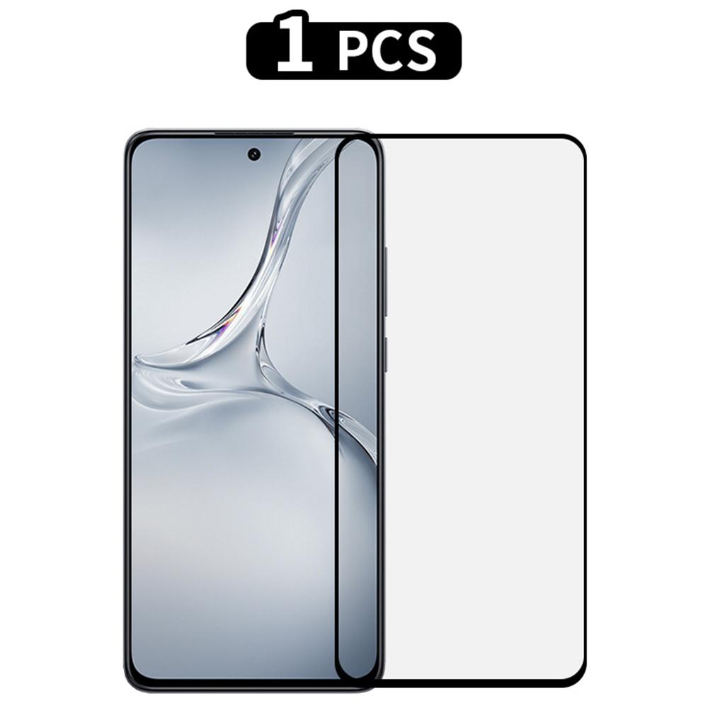 

RURIHAI For Oppo K12x 5G (India) Screen Protector Secondary Hardening High Aluminium-Silicon Glass Film Type A