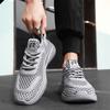Men'S Breathable Hollow Casual Sneakers Summer Lightweight Soft-Sole Non-Slip Outdoor Walking Shoes Fashion Running Sports Shoes