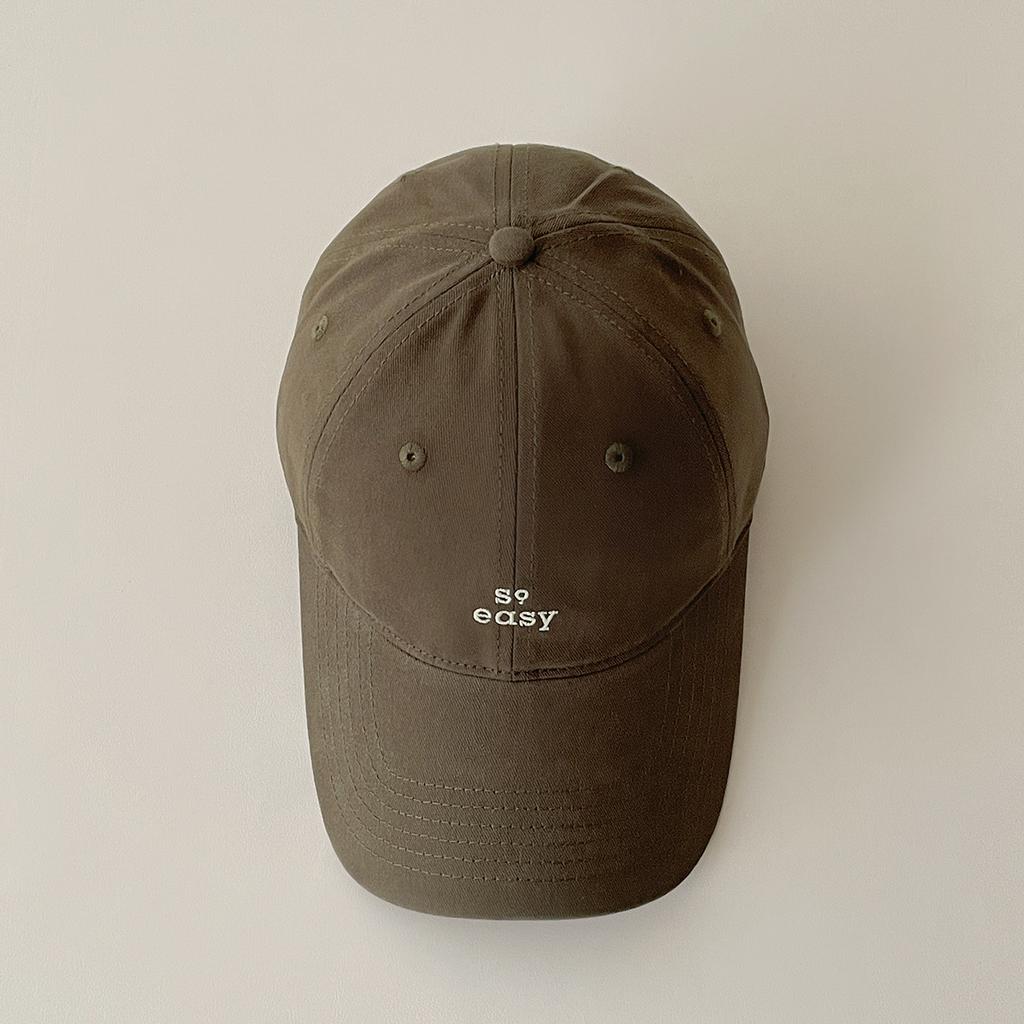 Fashion Hat ins Blogger Hat so.easy Embroidered Baseball Cap Korean Student Couple Versatile Soft Top Cap Female
