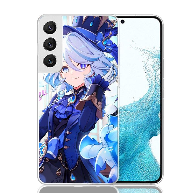 Genshin Impact Furina Phone Case For Samsung Galaxy S26 S25 Edge S24 S23 FE S22 Ultra S21 Plus S20 + Fundas Cover Coque Galaxy S