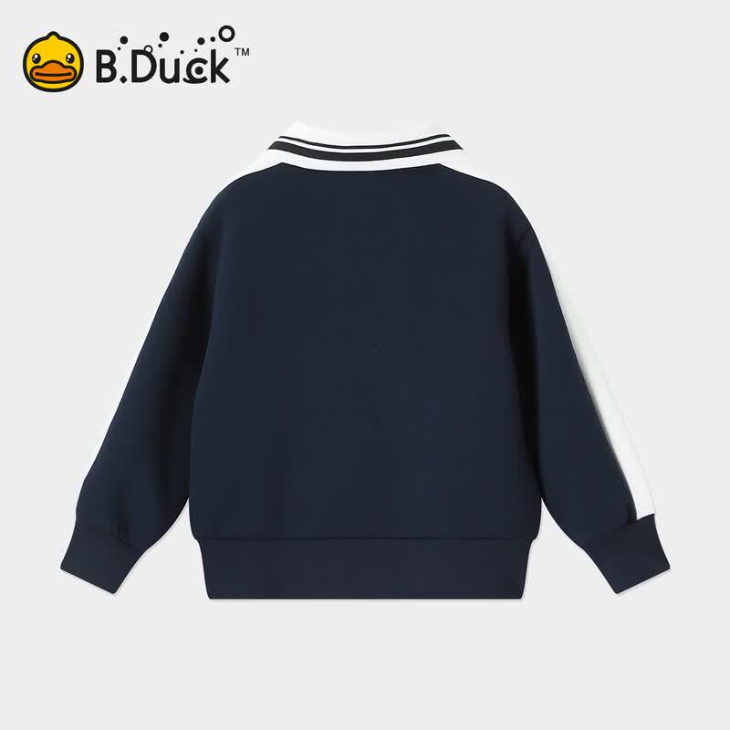 B.Duck Kids' College Style Pullover Sweatshirt