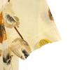 GUCCI Made in Italy Cashmere Blend Floral Short sleeve knit S Ivory Women Used