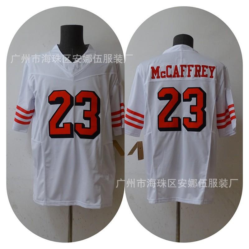 Mens Rugby Jersey T-Shirt With Team Embroidery San Francisco 49ers Vintage Style 23 97 19 85 Numbers