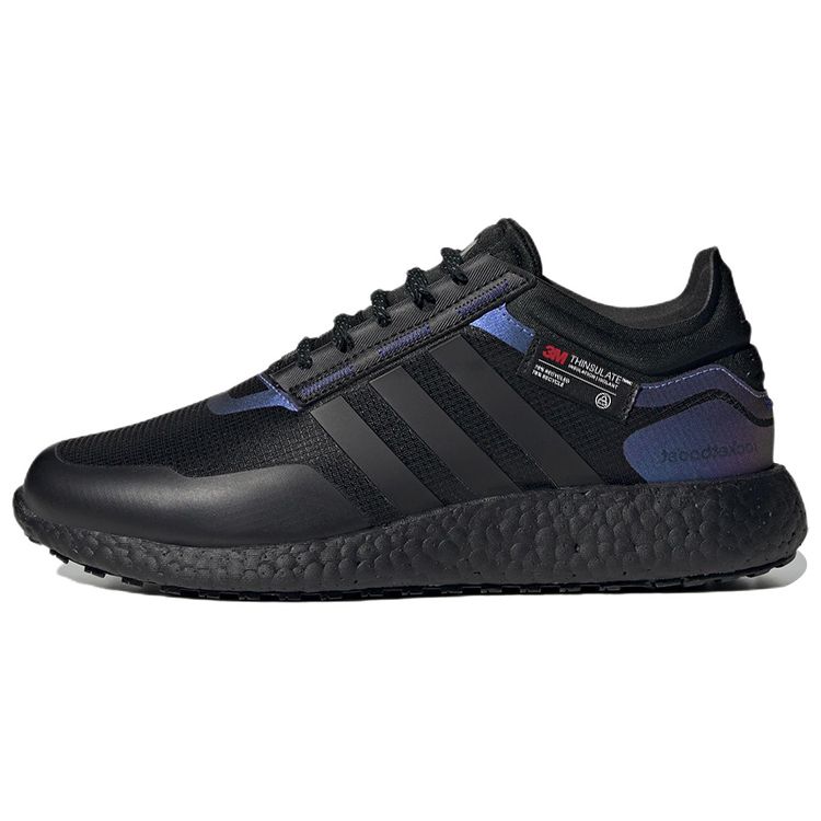 Adidas Unisex Rocket Boost Running Shoes Black Blue HQ7212 36