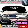 Car Dashboard Cover Pad for Chery Tiggo 4 Pro 2025 2026 Anti-Slip Mat Sunshade Dashmat Carpet Rug Cushion Sticker Accessories