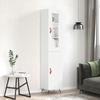 VidaXL Highboard White 34.5x34x180 Cm Engineered Wood 3199465