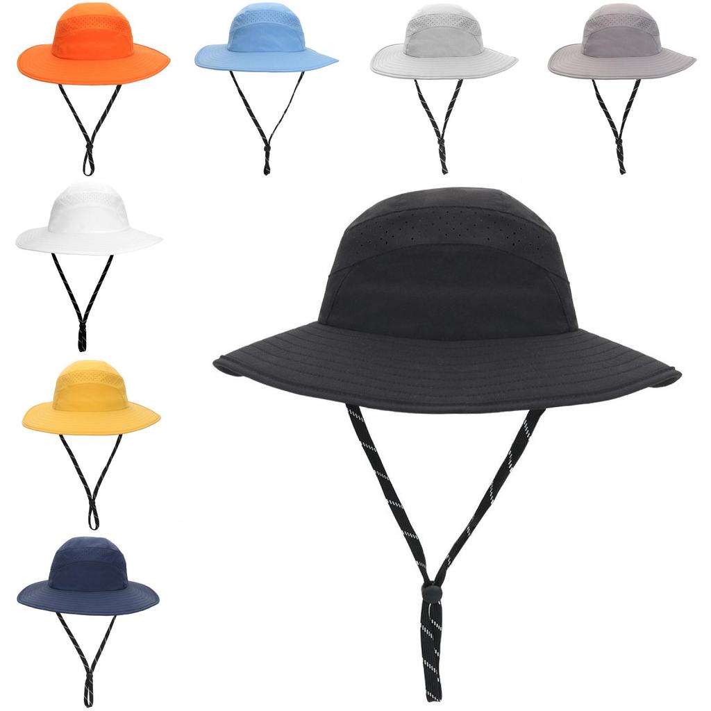 Summer Sun Protection Hat With Wide Brim For Hiking Fishing Outdoor Activities
