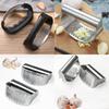 1PC, Multi-function Manual Garlic Press Curved Garlic Grinding Slicer Chopper Garlic Mincer Garlic Presses Garlic Tools